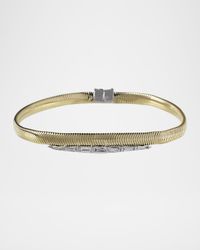 Feelings 18k Diamond Baguette Bracelet
