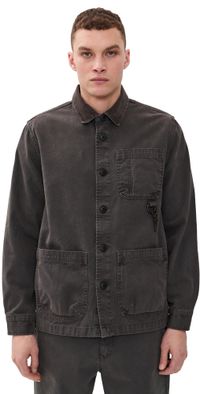 Barbour Bowland Shirt Jacket Black L