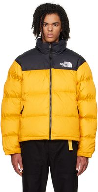 The North Face Yellow & Black 1996 Retro Nuptse Down Jacket