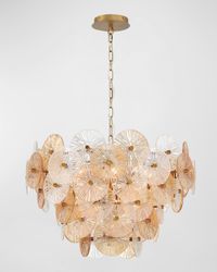 Sue-Ann 12-Light Chandelier, 30"