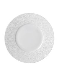 Ecume White Dinner Plate