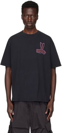 Rhude SSENSE Exclusive Black 'Send Rhudes' T-Shirt