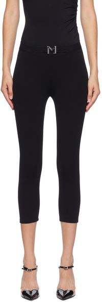 Mugler Black M Capri Trousers