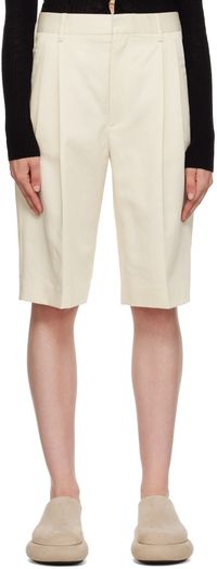 Filippa K Off-White Relaxed Shorts