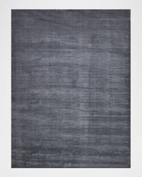Velutto Hand-Loomed Gray Rug, 9' x 12'