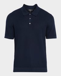 Men's Cotton Mesh Polo Shirt
