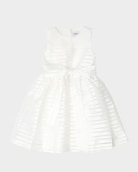 Girl's Chic Jacquard Dress, Size 3T-10