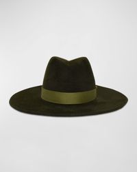 Jeanne Olive Felt Fedora