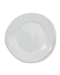 Lastra Salad Plate, Light Gray