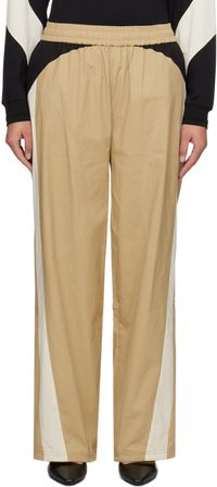Kijun Tan Blocked Lounge Pants