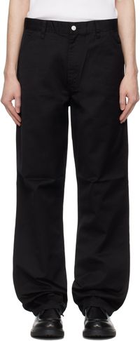 Carhartt Work In Progress Black Cole Cargo Pants