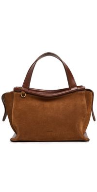 Wandler Ida Bag Tan Suede One Size
