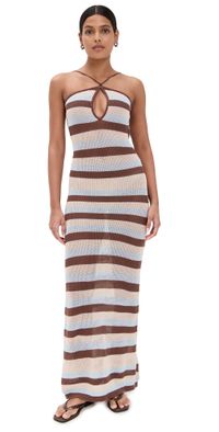 Seven Wonders Hazel Maxi Dress Blue Multi M