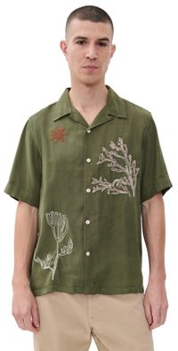 NN07 Julio Embroidered Shirt Capers L