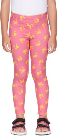 FLAKIKI SSENSE Exclusive Kids Pink Barbie Silhouette Leggings