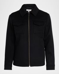 Men's Wool Double-Face Field Jacket