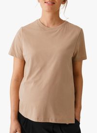 Boob - Tee-shirt col rond en coton bio - Taille XL - Beige