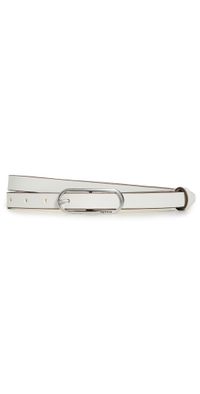 rag & bone Baby Rounded Rebound Belt Antqwht M