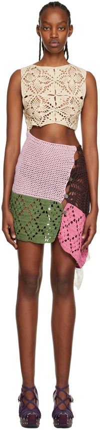 Katya Zelentsova SSENSE Exclusive Multicolor Minidress