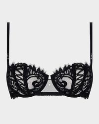 Desirs De Venise Lace & Tulle Demi Bra