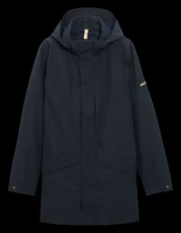 Aigle - Parka col montant - Taille XL - Bleu