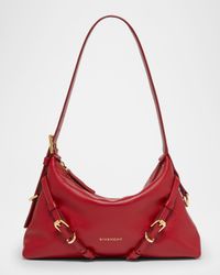 Voyou Mini Shoulder Bag in Shiny Leather