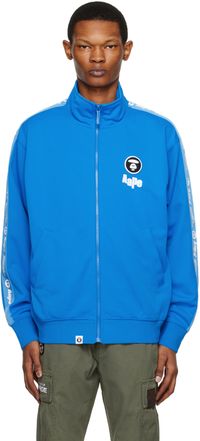 AAPE by A Bathing Ape Blue Moonface Patch Track Jacket