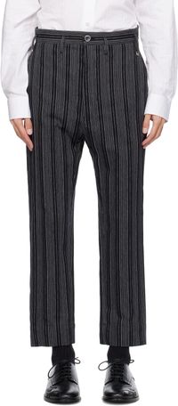 Vivienne Westwood Pantalon écourté Cruise gris