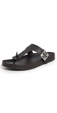 Tory Burch Mellow Thong Sandals Cocoa 5.5