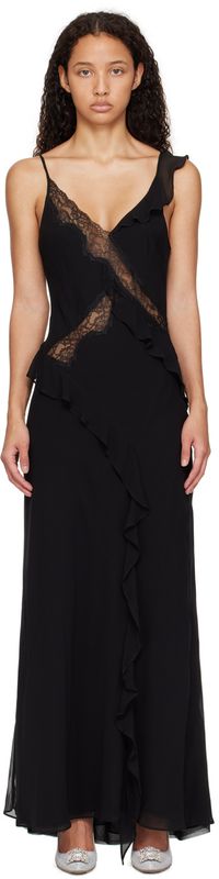 BEC + BRIDGE Robe longue Knox noire