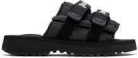 Palm Angels Black SUICOKE Edition MOTO-P Sandals