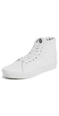 Vans Sk-8 High Top Sneakers True White M 5.5/ W 7