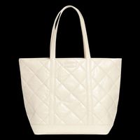 Vanessa Bruno - Cabas m matelassé en cuir - Taille Unique - Beige