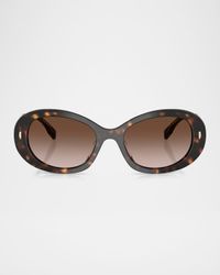 TY7214U Oval Sunglasses