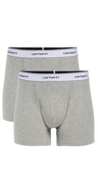 Carhartt WIP Two-Pack Cotton Trunks Grey Heather XL