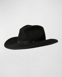 Austin Studded Felt Cowboy Hat