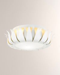 Broche 3-Light Flush-Mount Ceiling Lamp