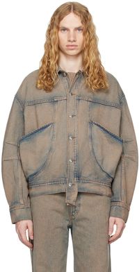 Eckhaus Latta Blue Redux Denim Jacket