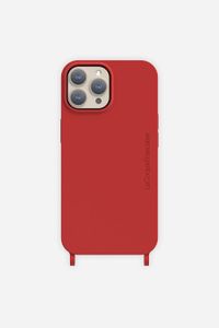 La Coque Francaise - Coque de téléphone soft touch avec anneaux pour iphone 15 pro max - Taille iPhone 15 Pro Max - Rouge