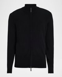 Men's Slim Cashmere Full-Zip Sweater