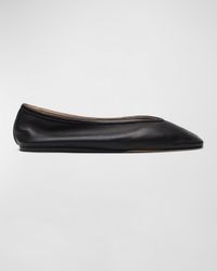 Luna Leather Ballerina Flats