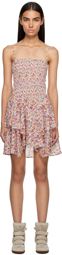 Isabel Marant Etoile Multicolor Anka Minidress
