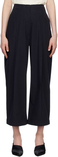 Studio Nicholson Navy Dordoni Trousers