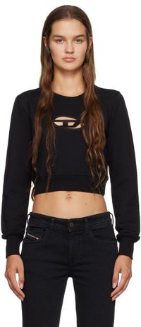 Diesel Black F-Slimmy-Od Sweatshirt
