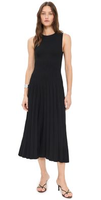 STAUD Elyse Dress Black M