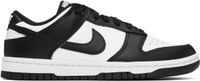 Nike Black & White Dunk Low Sneakers