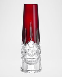 Lismore Red Bud Vase, 7"