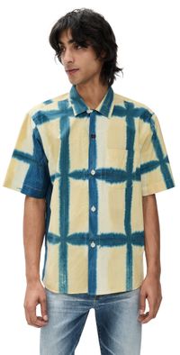 Kardo Ronen Natural Dyed Shirt Yellow S