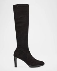 90mm Rhumba Suede Knee-High Boots