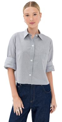 TWP Next Ex Shirt White/ Black XS/S